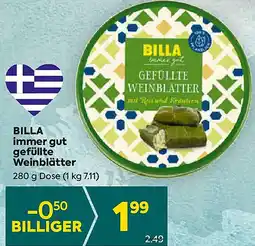 Billa BILLA immer gut gefüllte Weinblätter Angebot