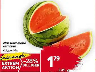 Billa Wassermelone kernarm Angebot