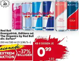 Billa Energydrink, Editions od. The Organics by Red Bull Angebot