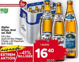 Billa Zipfer Urtyp, Drei od. Hell Angebot
