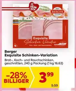 Billa Berger Exquisite Schinken-Variation Angebot