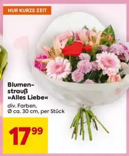 Billa Blumenstrauß Alles Liebe Angebot