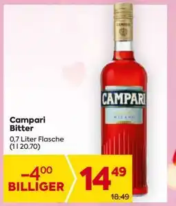 Billa Campari Bitter Angebot