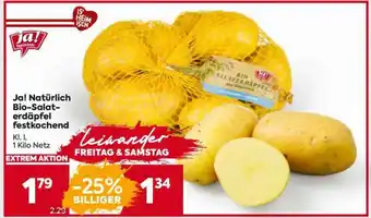 Billa Ja! Natürlich Bio-Salat-erdäpfel festkochend Angebot
