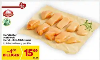 Billa Hofstädter Mehrwohl Hendl Mini-Filetsteaks Angebot