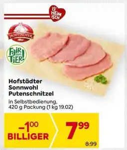 Billa Hofstädter Sonnwohl Putenschnitzel Angebot