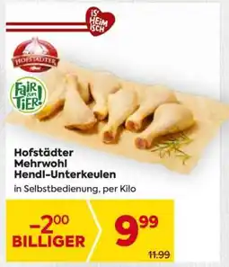 Billa Hofstädter Mehrwohl Hendl-Unterkeulen Angebot