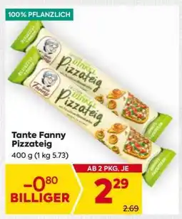 Billa Tante Fanny Pizzateig Angebot