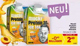 Billa Mucki Protein Eistee Pfirsich Angebot