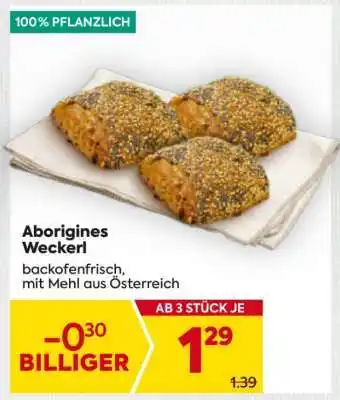 Billa Aborigines Weckerl Angebot