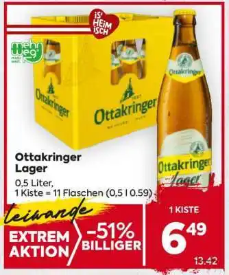 Billa Ottakringer Lager Angebot