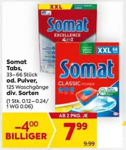 Billa Somat Tabs Angebot
