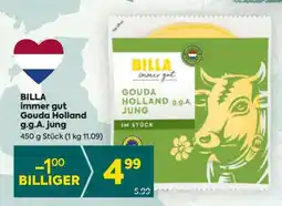 Billa BILLA immer gut Gouda Holland g.g.A. jung Angebot
