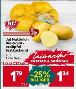 Billa Ja! Natürlich Bio-Salat-erdäpfel festkochend Angebot