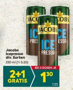 Billa Jacobs Icepresso div. Sorten Angebot