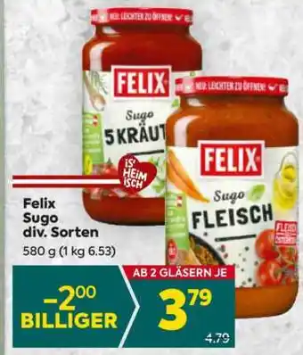Billa Felix Sugo div. Sorten Angebot