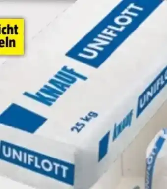 Bauhaus Knauf Fugenspachtel Uniflott Angebot