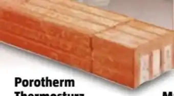 Bauhaus Wienerberger Porotherm Thermosturz Angebot