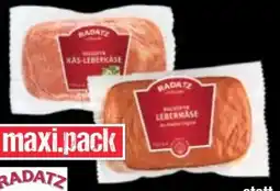 Maximarkt Radatz Backofen-Leberkäse Angebot