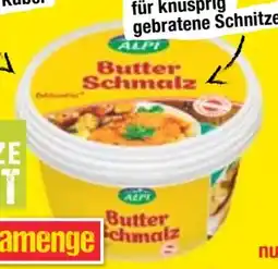 Maximarkt Alpi Butterschmalz Angebot