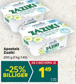 Billa Apostels Zaziki Angebot