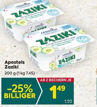 Billa Apostels Zaziki Angebot