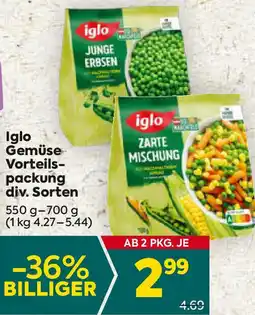 Billa Gemuse Vorteils Angebot