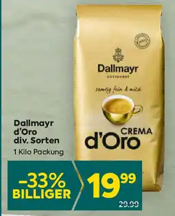 Billa Dallmayr d'Oro Angebot