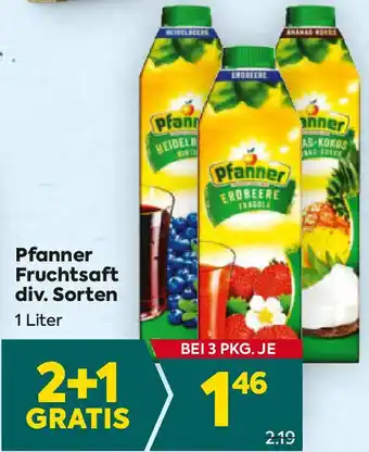 Billa Fruchtsaft Angebot