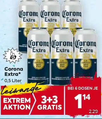 Billa Corona Extra Angebot