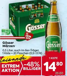 Billa Gösser Märzen Angebot