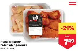 MPreis Hendlgrillteller natur oder gewürzt Angebot