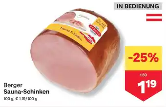 MPreis Sauna-Schinken Angebot