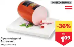 MPreis Alpenmetzgerei Extrawurst Angebot