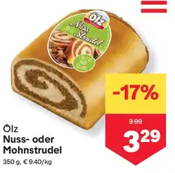 MPreis Nuss- oder Mohnstrudel Angebot
