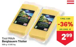 MPreis Bergbauern Tilsiter Angebot