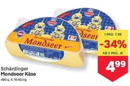 MPreis Mondseer Käse Angebot