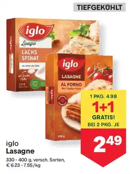 MPreis Lasagne Angebot