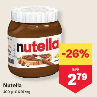 MPreis Nutella Angebot