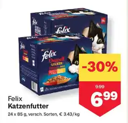 MPreis Katzenfutter Angebot