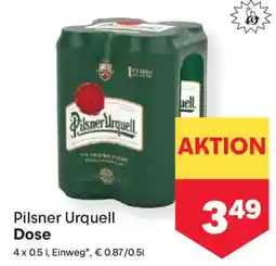 MPreis Pilsner Urquell Dose Angebot