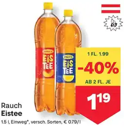 MPreis Rauch Eistee Angebot