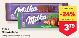 MPreis Milka Schokolade Angebot