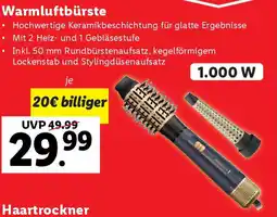 Lidl Warmluftbürste Angebot