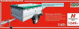 Hellweg PKW-Anhänger „,GW 210 U-AP Angebot