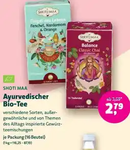 Denn's Biomarkt Ayurvedischer Bio-Tee Angebot