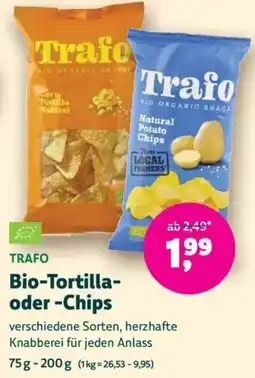 Denn's Biomarkt Bio-Tortilla- oder -Chips Angebot