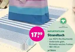 Denn's Biomarkt Strandtuch Angebot