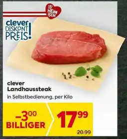 Billa clever Landhaussteak Angebot