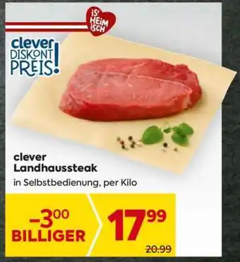 Billa clever Landhaussteak Angebot